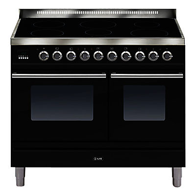 ILVE Roma Freestanding Induction Range Cooker Gloss Black ILVE Roma Freestanding Induction Range Cooker Gloss Black